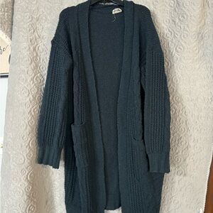 Dark blue or Teal colored BiBi sweater